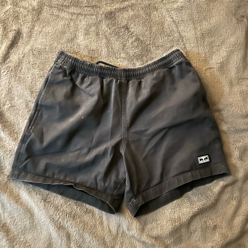 Obey Black Athletic Shorts